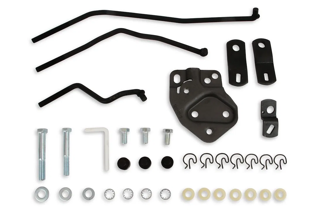 3733163 – HURST INC. Manual Trans Shifter Installation Kit, For Use With Buick/ Chevrolet/ Oldsmobile/ Pontiac 451 MU...